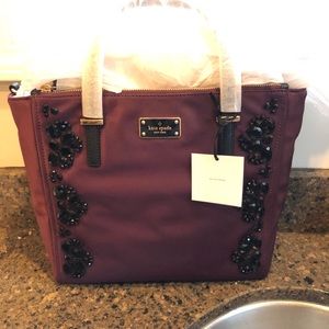 Kate Spade WILSON ROAD EMBELLISHED ALYSE NYLON